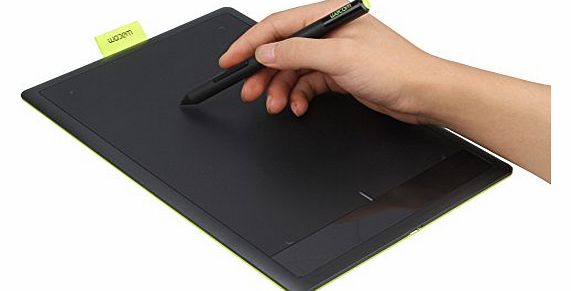  New 7mm Ultra Thin 420g Light Weight Large Work Surface Pro Medium Bamboo Pen Graphics Tablet CTL671 for PC / MAC Birthday & Xmas Gift(Black)