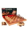 Waddingtons Chess- Draughts & Backgammon Set