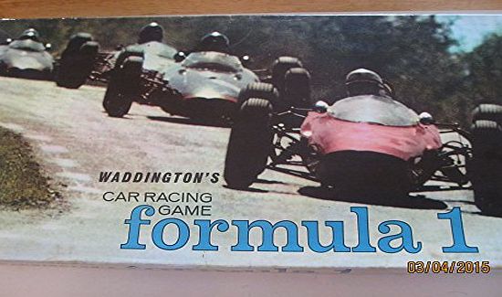 Waddingtons FORMULA 1 - VINTAGE BOARDGAME 1960S