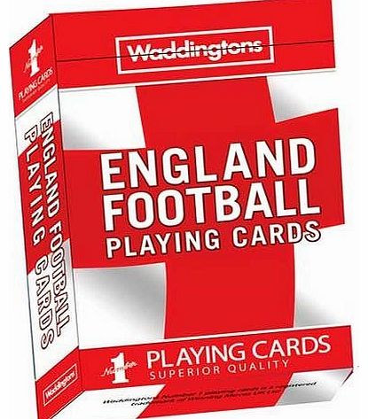 Waddingtons No1 England Football Playing Cards