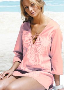 Accessories hand painted kaftan