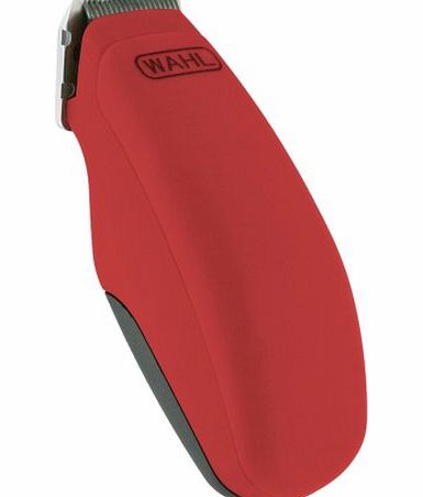 Wahl Afro Pocket Pro Hair Trimmer Battery, Red Rubberised 9961-317