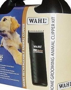 Wahl NEW WAHL CORDLESS RECHARGEABLE PRO SERIES PET DOG ANIMAL HAIR CLIPPER KIT