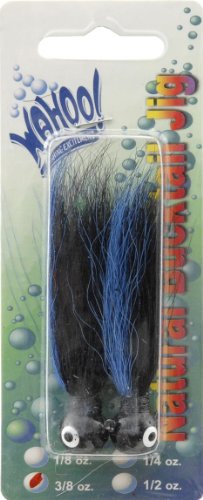 Wahoo Bucktail Jig 3/8oz Black/blue
