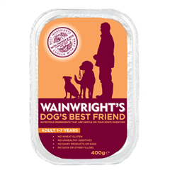 Wainwrights Wainwrightand#39;s Adult Tray Dog Food with Chicken and#38; Rice 400gm