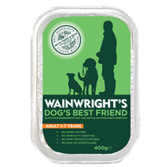 Wainwrights Wainwrightand#39;s Adult Tray Dog Food with Tripe and#38; Rice 400gm