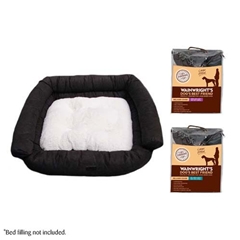 Wainwrights Wainwrightand#39;s Brown Relaxer Dog Bed Replacement Cover 120cm