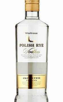 Waitrose Cellar Waitrose Rye Vodka 1 Litre
