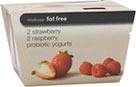 Waitrose Fat Free Probiotic Strawberry and