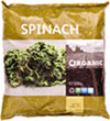 Waitrose Organic Leaf Spinach (500g)