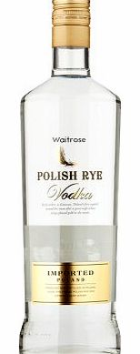 Waitrose Rye Vodka