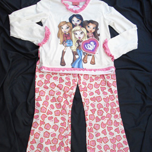 Lil Bratz Pyjamas Age 10-12