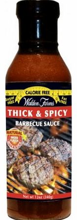 Walden Farm Thick and Spicy BBQ Sauce 355ml