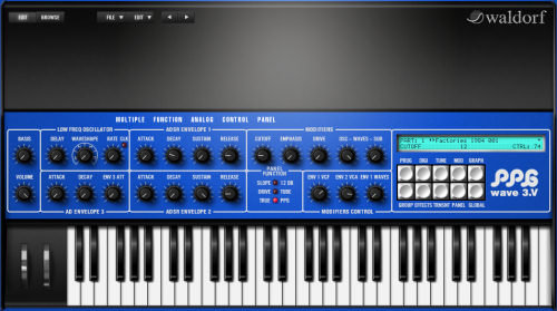 Waldorf PPG Wave 3.V High End Software Synthesizer