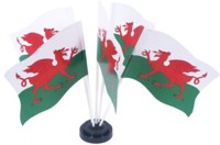 Wales Paper Flag 150mm x 100mm (PK 6)