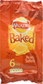Walkers Baked Ready Salted (6x25g)