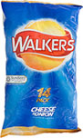 Walkers Cheese and Onion Crisps (14x25g)