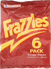Walkers Original Frazzles Crispy Bacon Flavour (6x23g) Cheapest in Sainsburyand#39;s Today! On Offer