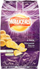 Walkers Worcester Sauce Crisps (6x25g) Cheapest in Asda Today! On Offer