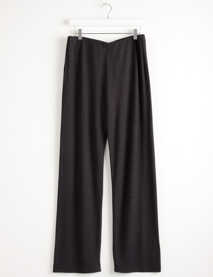 Wall Luxury Essentials Charcoal Jersey Trousers