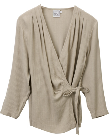 Wall Luxury Essentials Collarless Poetry Shirt