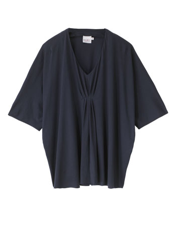 Kimono Pleat Pima Cotton Top