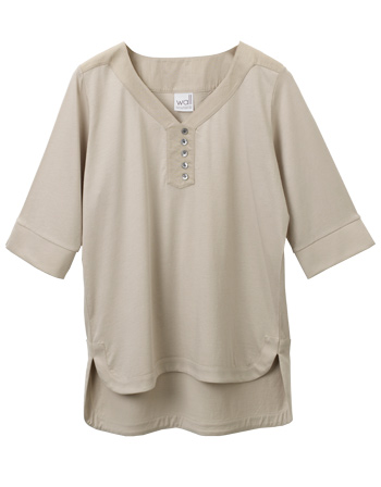 Wall Luxury Essentials Nansu Kabuki Pima Top