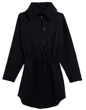 Wall Luxury Essentials Quilted Drop Back Jacket