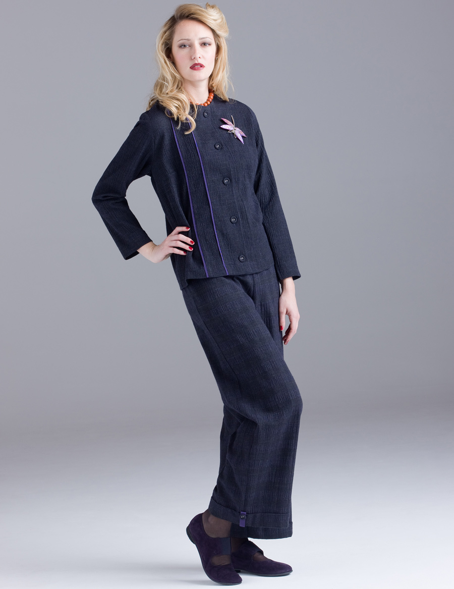 Ripple Dash Baggy Trousers