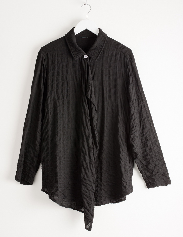 Wall Luxury Essentials Ruffled Shirt