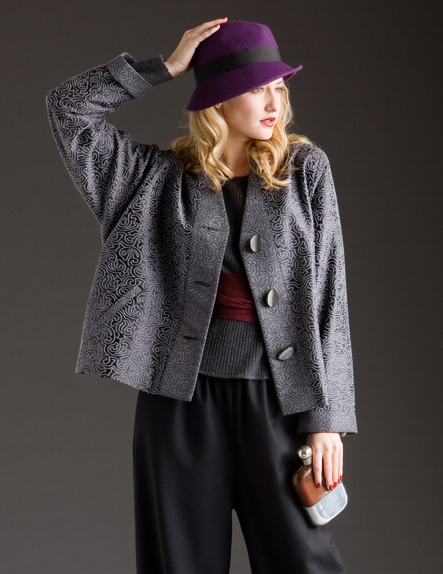 Wall Luxury Essentials Virginia V Neck Jacket