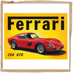 Wall Plaques Ferrari GTO N/A