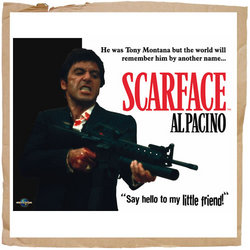 Wall Plaques Scarface Little Friend N/A
