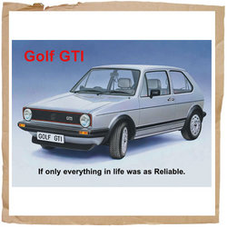 Wall Plaques VW Golf Gti N/A