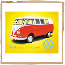 Wall Plaques VW Kombi Magnet  N/A