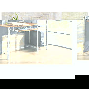 Wall Street Executive Desk with USB port, Walnut