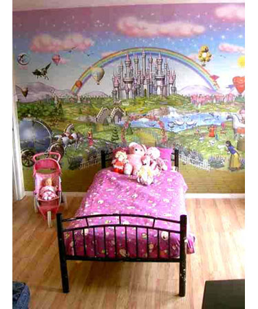 Wallpaper Murals on Wall Tastic Fairy Wallpaper Mural  Home Decorating   Review  Compare