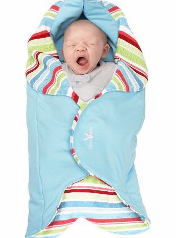 Wallaboo Baby Wrap Jolie (Sky Blue)