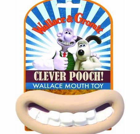 WALLACE AND GROMIT  Big Mouth Squeaky Latex Toy