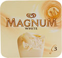 Walls (Ice Cream) Walls Magnum White (3x120ml) Cheapest in ASDA