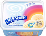 Walls Soft Scoop Light Vanilla Flavour Ice Cream (2L)