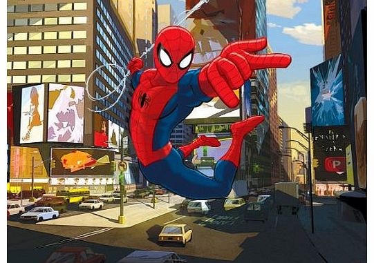 8 x 10 ft Ultimate Spiderman Wallpaper Mural