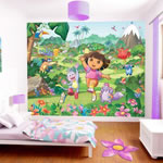 Dora the Explorer Mural Wall Stickers