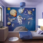 Space Mural Wall Stickers
