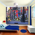 Spiderman Mural