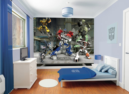 Transformers Mural Wall Stickers