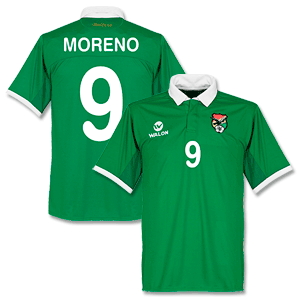 Bolivia Home Moreno Shirt 2014 2015 (Fan Style