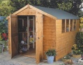 groundsman apex shed (double doors)
