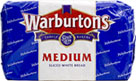 Warburtons Medium Sliced White Bread (800g)
