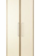 Wardrobe Alpine 2 Door Wardrobe - Oak/Cream